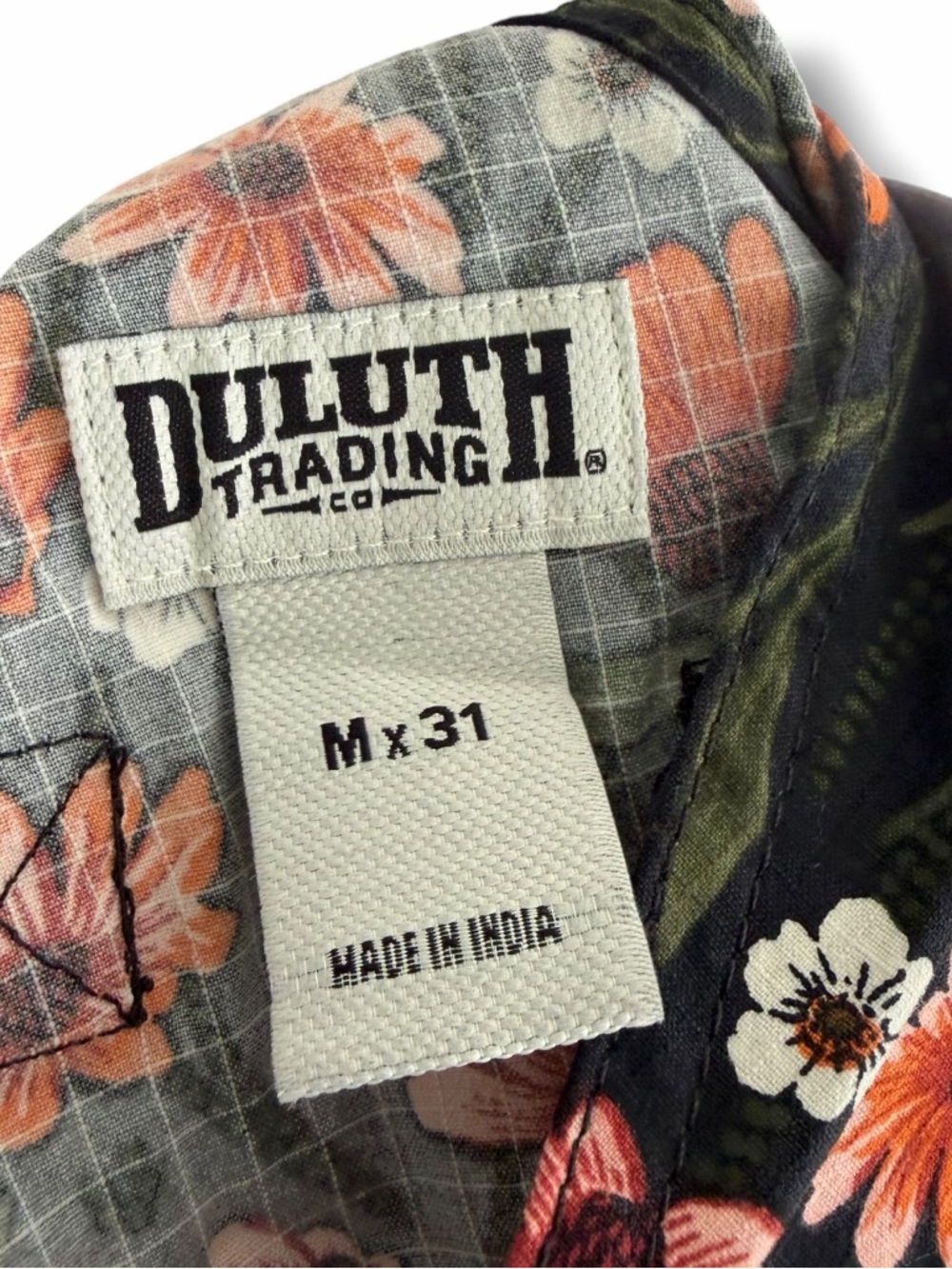 NWT Duluth Black Coneflowers Heirloom Gardening Bib Farm Overalls Ripstop Medium - Picture 11 of 16
